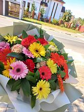 Букет цветов из:  Герберы #REPLACE_PRED# Судогде